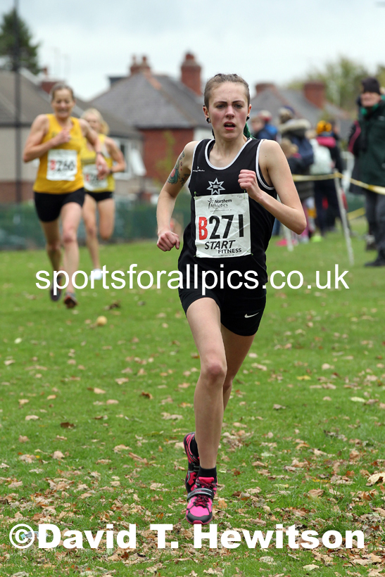 Senior womens Northern Cross Country Relays, Graves Park, Sheffield. Photo: David T. Hewitson/Sports for All Pics